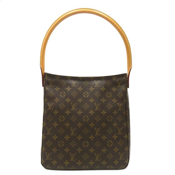 LOUIS VUITTON Looping GM One Shoulder Hand Bag Monogram Canvas Used LV - Picture 8 of 14